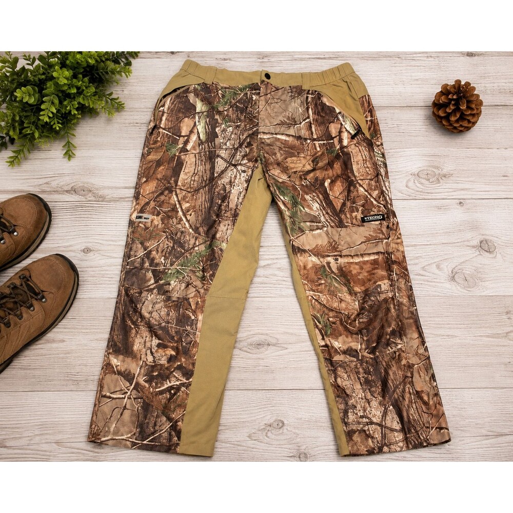 Gander Mountain Mens L Realtree Tech2O Waterproof Camo Hunting Pants